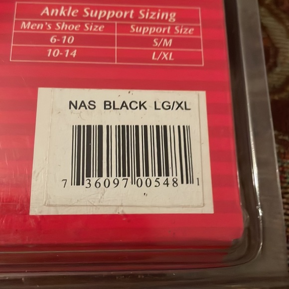 Lot of 3 Valeo Pull-on Ankle Support Sleeves L/ XL NEW - Picture 6 of 6